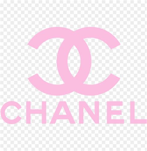 pink chanel logo print|pink Chanel logo transparent.